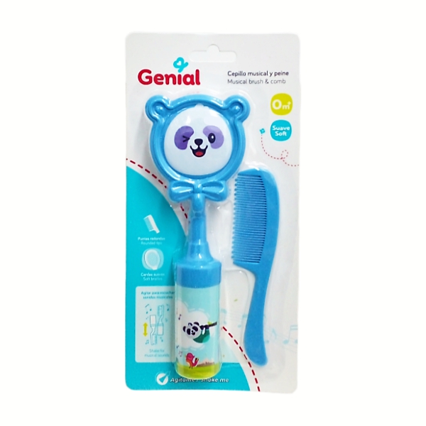 Genial Cepillo/Peine Musical 0M+ Gn-B512