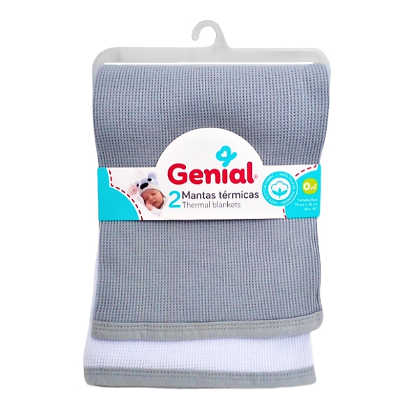 Genial Mantas Termicas X2. 0M+.Gn-Bk-G2