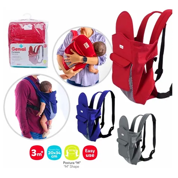 Genial Portabebe 20X34Cm 3M+ Gn-Mb6607151 - Imagen 5
