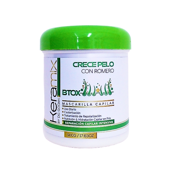 Keramix Botox Mascarilla Crece Pelo Con Romero 500Gr
