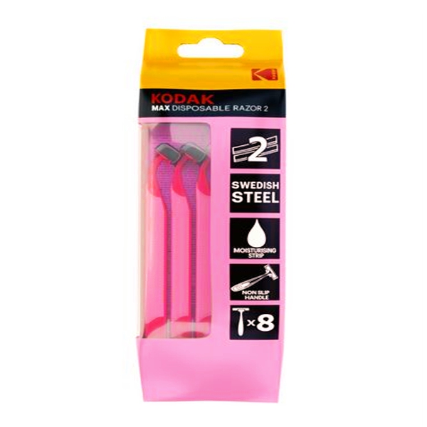 Kodak Afeitadora X2Hojillas X 8 Unidades