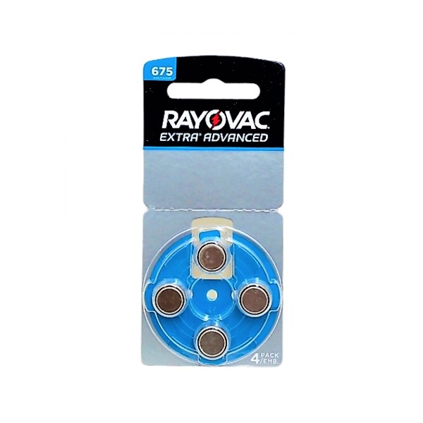 Rayovac Pilas 675Ae-4Zm X 4 Unidades