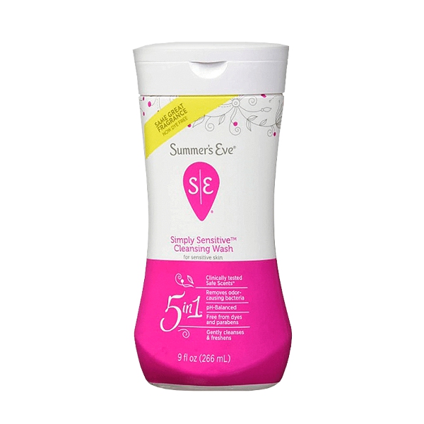 SUMMERS EVE CLEANSING WASH SIMPLY SENSITIVE 266 ML main image 0