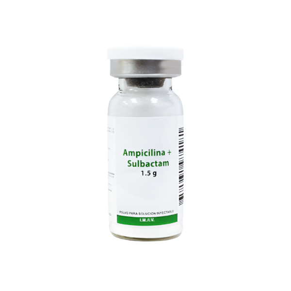 Ampicilina + Sulbactam Ampolla 1.5Gr. I.M/I.V El Morro