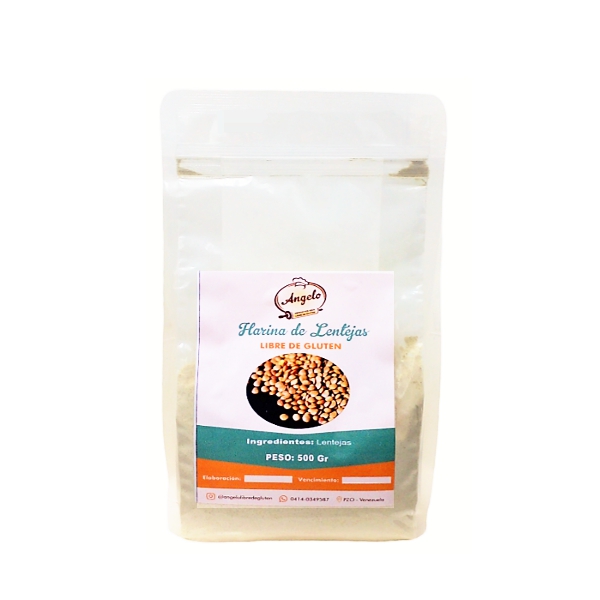 Angelo Harina De Lentejas. 500Gr