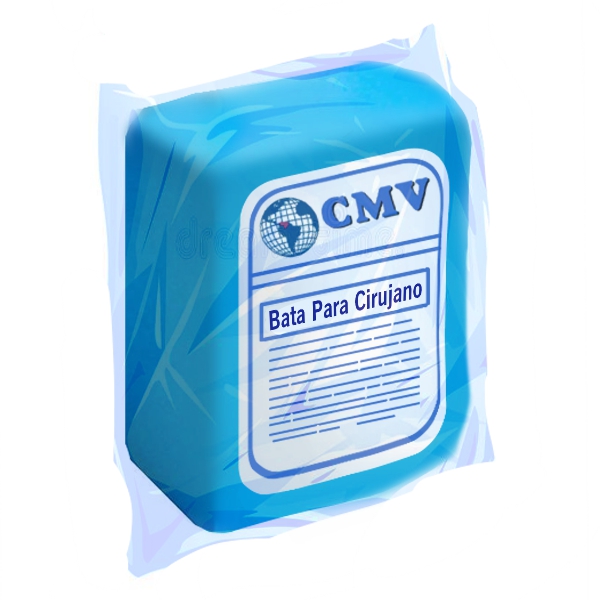 Bata Para Cirujano Con Puño Elastico Cmv