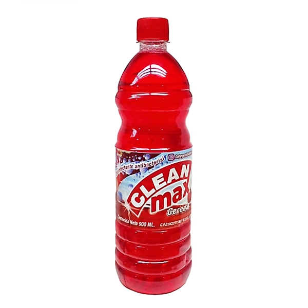 Clean Max Desinfectante Cereza X 900Ml