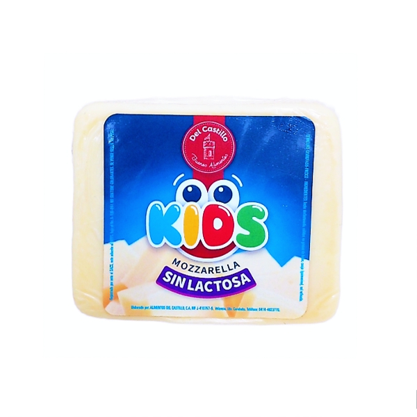 Del Castillo Kids Queso Mozzarella Sin Lactosa X 470Gr.