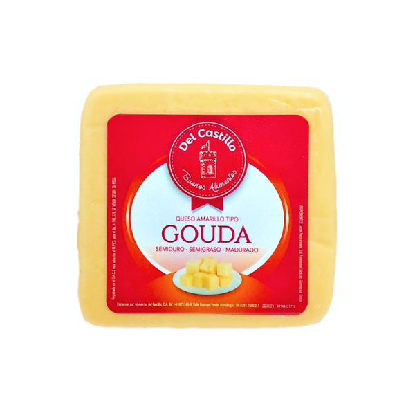 Del Castillo Queso Amarillo Gouda X 500Gr.