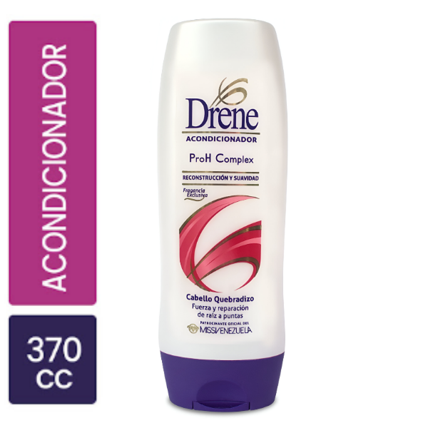 Drene Acondicionador Proh Complex Cabello Queb X 370Ml