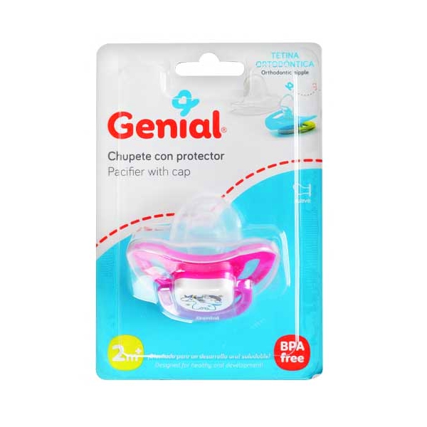 Genial Chupete Con Protector 2M+ Gn-Pf3635 - Imagen 2