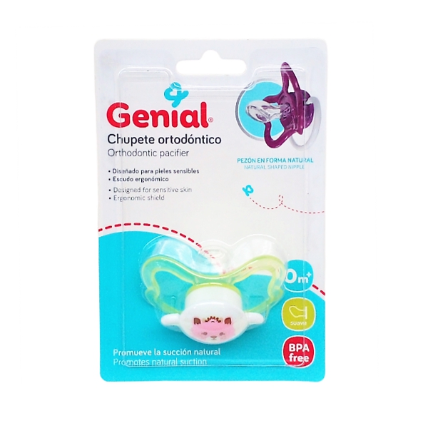 Genial Chupete Ortodontico 0M+ Gn-Pa3602-1B - Imagen 2
