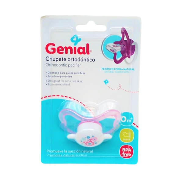 Genial Chupete Ortodontico 0M+ Gn-Pa3602-1B - Imagen 3