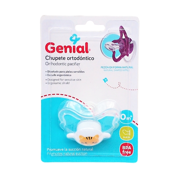 Genial Chupete Ortodontico 0M+ Gn-Pa3602-1B - Imagen 4