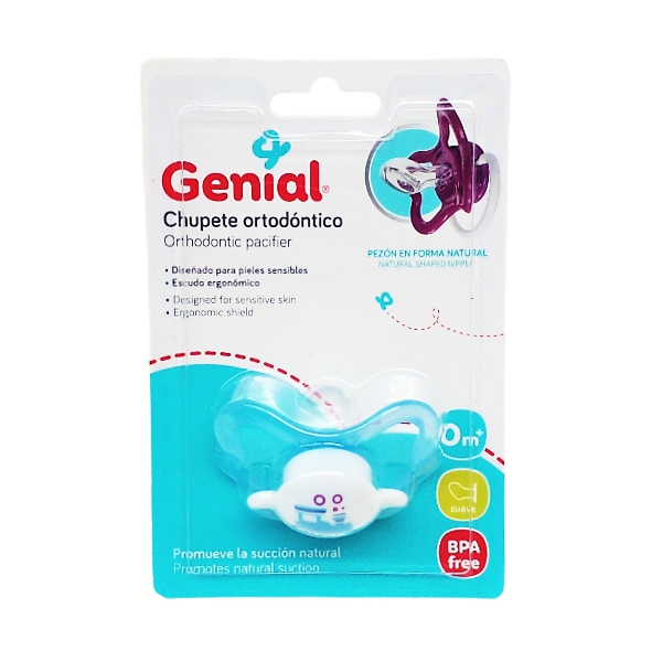 Genial Chupete Ortodontico 0M+ Gn-Pa3602-1B