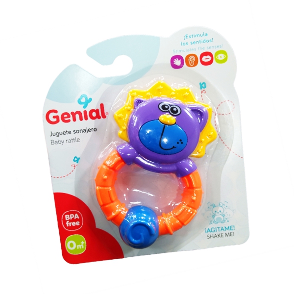 Genial Juguete Sonajero Baby Rattle 0M+ - Imagen 5