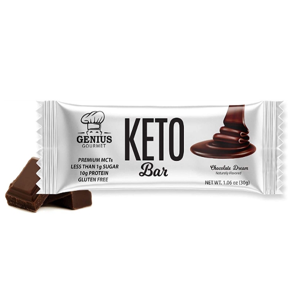Genius Keto Bar Barra De Chocolate X 31Gr