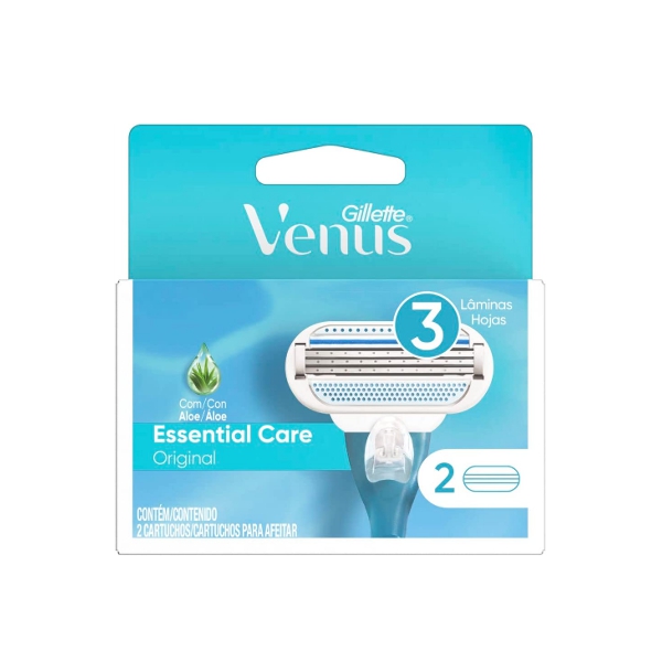 Gillette Venus Cartucho 3Hojillas X 2 Unidades