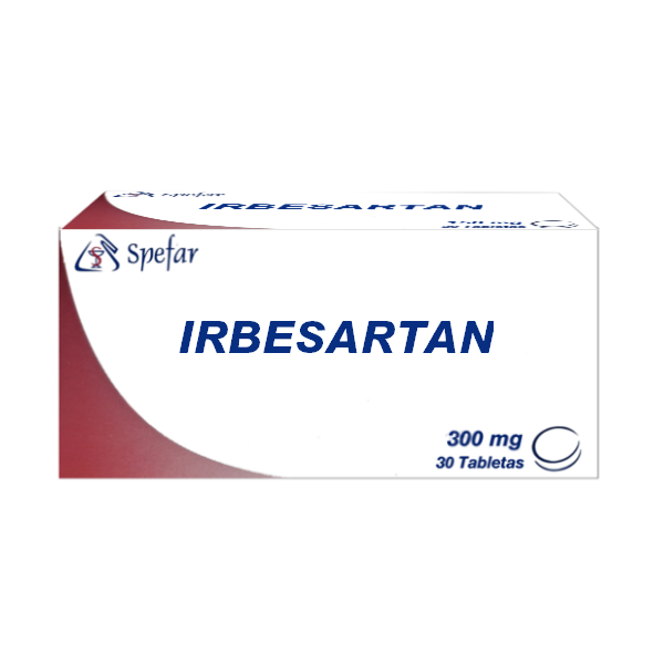 Irbesartan 300Mg X 30 Comprimidos Spefar