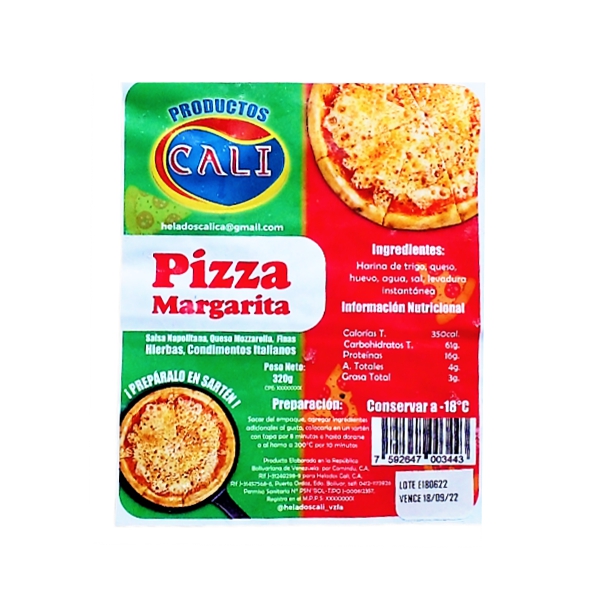 Pizza Congelada 320Gr. - Imagen 2