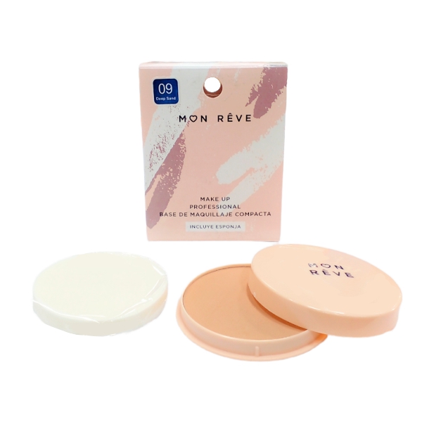 Mon Reve Make Up Base Compacta 09-Deep Sand 19Gr
