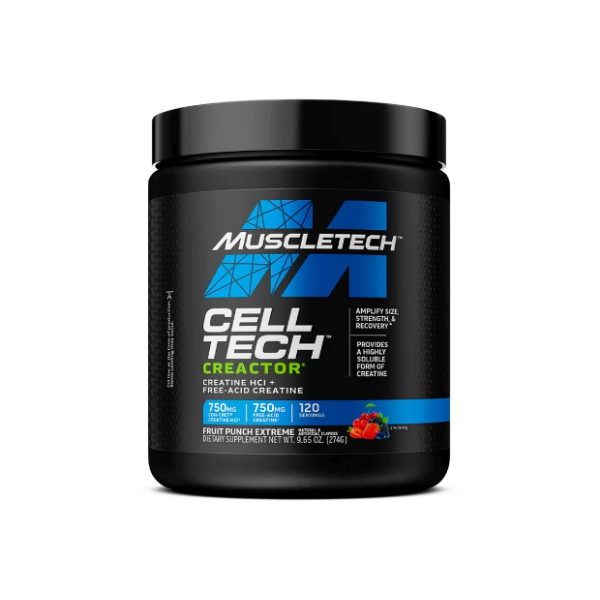Muscletech Cell Tech Fruit Punch Extrem 274G.