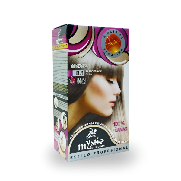 Mystic Kit.Tinte 8.1 Rubio Claro