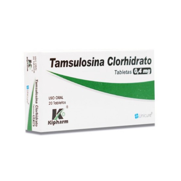 Tamsulosina 0.4Mg X 20 Tabletas Kipharm