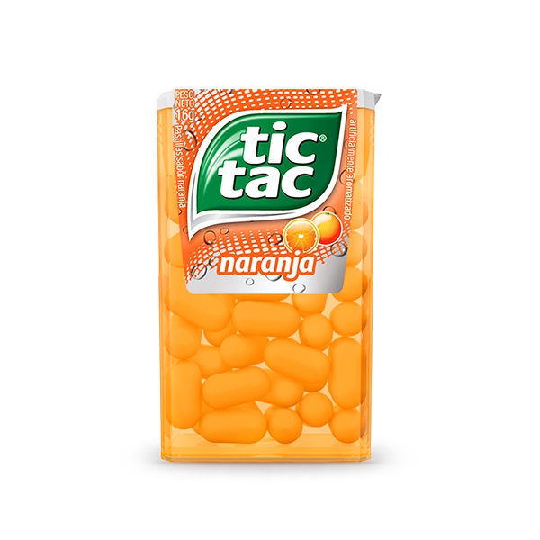 Tictac Caramelos Naranja X 12Unidades 16Gr