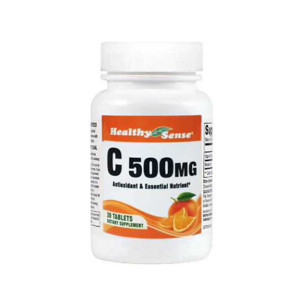 Vitamin C 500Mg X 20 Tabletas Healthy Sense