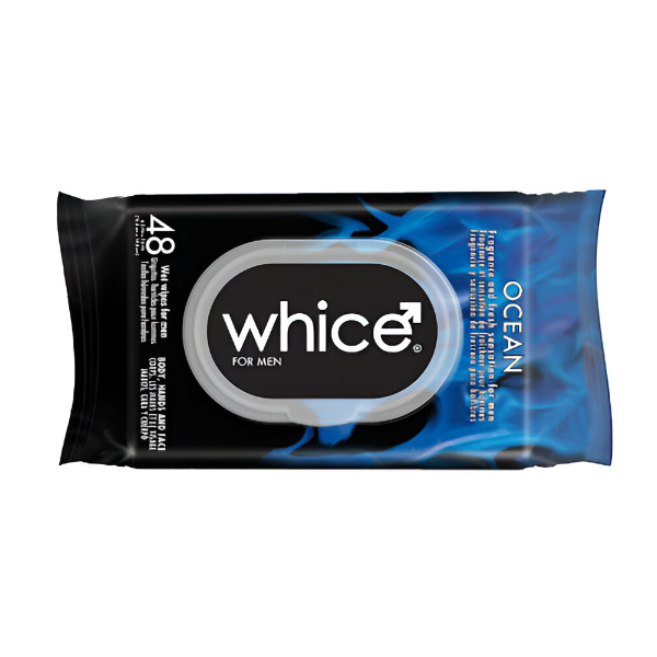 Whice For Men Toallas Ocean X 48 Unidades