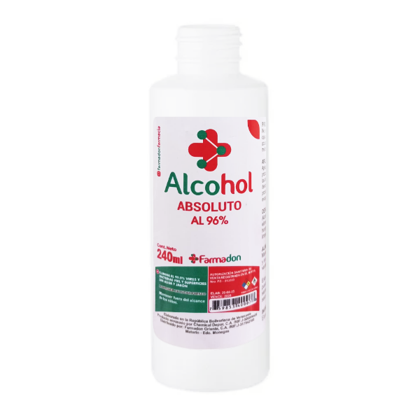 Alcohol Absoluto 240Ml Farmadon