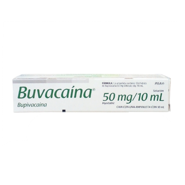 Buvacaina Ampolla Peridural 50Mg/10Ml Pisa