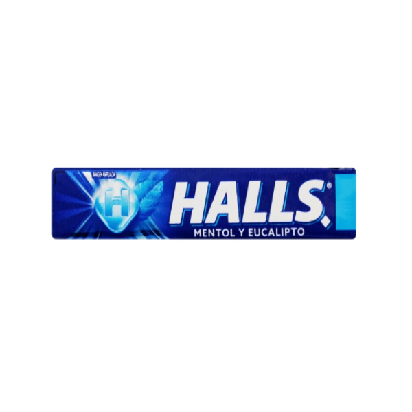 Halls Caramelos Mentol Eucalito 25.2Gr.