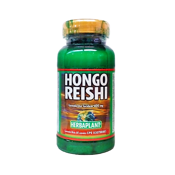 Hongo Reishi 400Mg X 60 Cápsulas Herbaplant