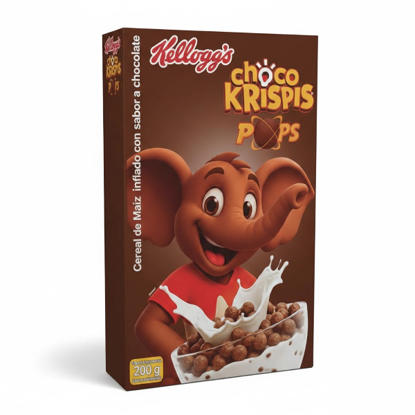 Kelloggs Cereal Choco Krispis Pops 200Gr.