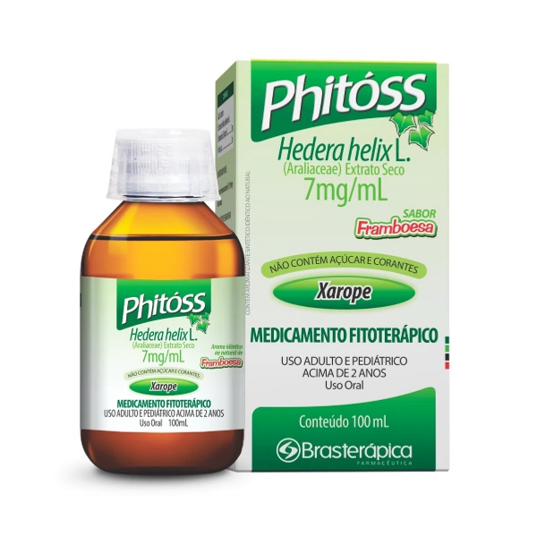 Phitoss Hedera Helix Jarabe 7Mg/Ml X 100Ml. Brasterapica