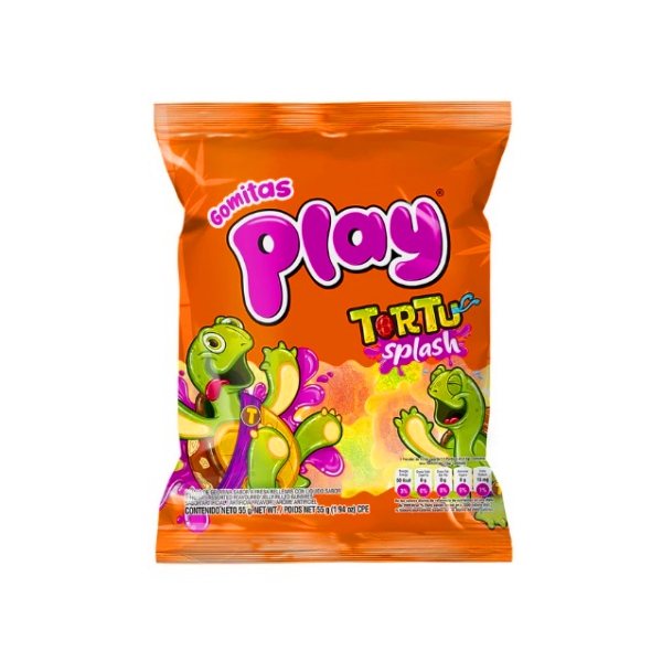 Play Gomitas Tortu Splash 55Gr