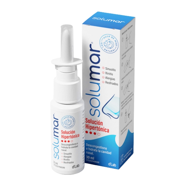 Solumar Solución Salina Hipertónica Nasal X 30Ml