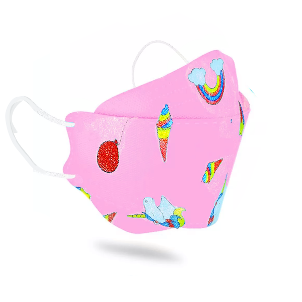 Tapaboca Kf94 Para Niños X 1 Unidad - Imagen 2