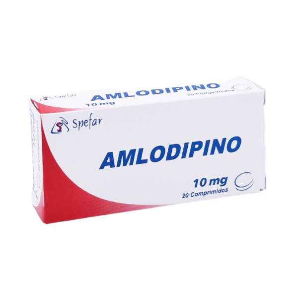Amlodipina 10Mg X 20 Comprimidos Spefar - Imagen 2