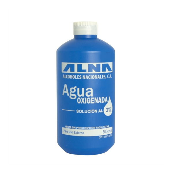 Agua Oxigenada 500Ml Alna