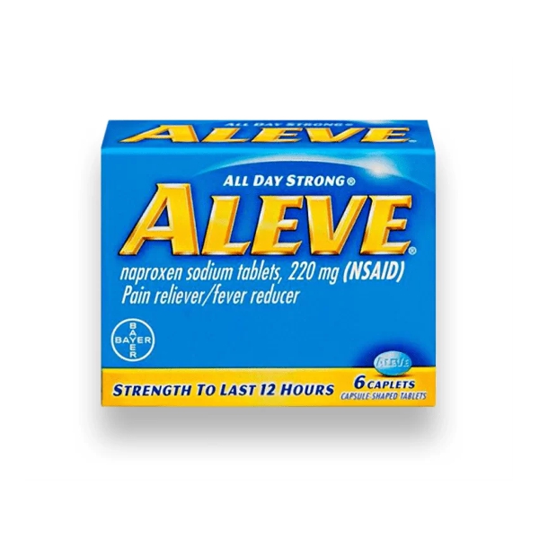 Aleve Naproxeno 220Mg X 6 Cápsulas Bayer