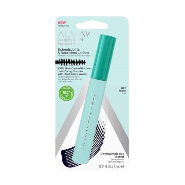 Almay Máscara Para Pestañas 010-Blackest Black 7.1Ml