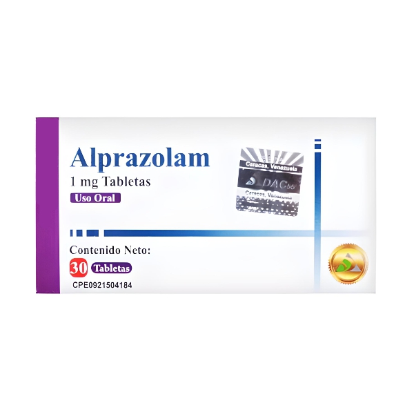 Alprazolam 1Mg X 30 Tabletas Dac55