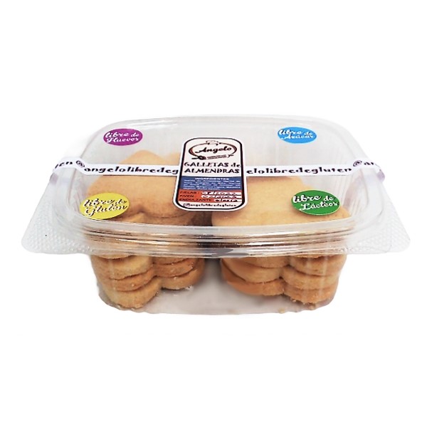 Angelo Galletas Almendras Con Stevia. 150Gr
