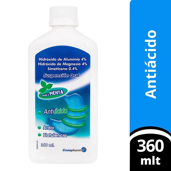 Antiácido Sabor A Menta X 360Ml Coaspharma