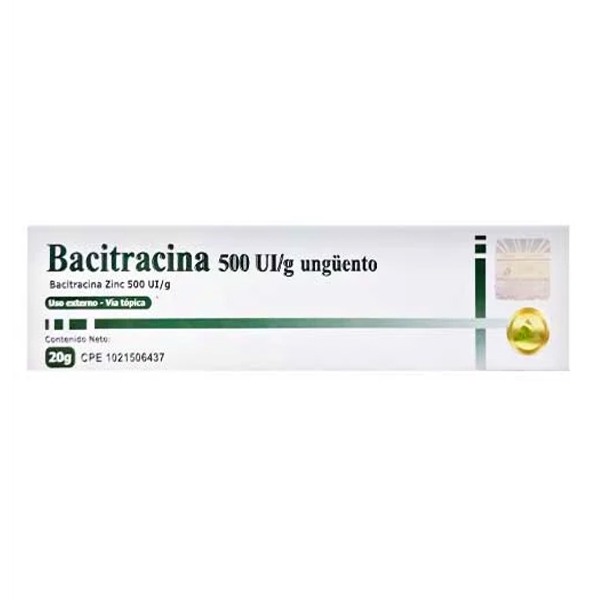 Bacitracina 500Ui Ungüento X 20Gr. Dac55