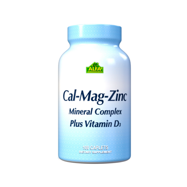 Calcio+Magnesio+Zinc+Vitamina D Plus X 100 Cápsulas Alfa