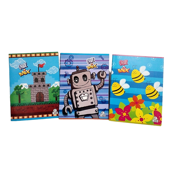 Caribe Mix Cuaderno Cuadriculado X 100H - Imagen 2